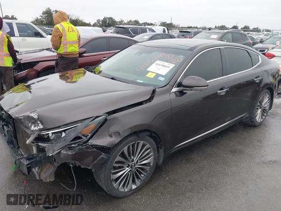 2017 Kia Cadenza Premium z VIN KNALC4J11H5093061, wystawiony jako IAAI lot #41650849 z przebiegiem 138 989 mil mil oraz . Historia ofert i sprzedaży dostępna na DreamBid. Obrazek 18.