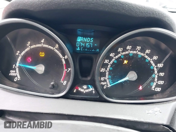 2016 Ford Fiesta SE with VIN 3FADP4BJXGM156859, listed as a IAAI auction lot 42119154 with 74,157 mi miles and . Bid and sale history available at DreamBid. Image 7.