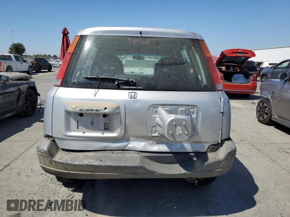 2000 Honda CR-V LX with VIN JHLRD1846YC050505, listed as a Copart auction lot 66751814 with 149,822 mi miles and Salvage Title. Bid and sale history available at carsss.com. Image 6.