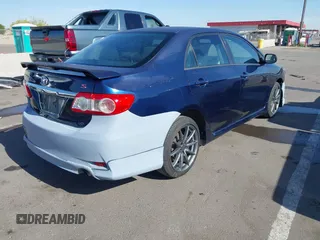 2013 Toyota Corolla L with VIN 5YFBU4EE8DP100982, listed as a IAAI auction lot 42139527 with 220,295 mi miles and . Bid and sale history available at DreamBid. Image 4.