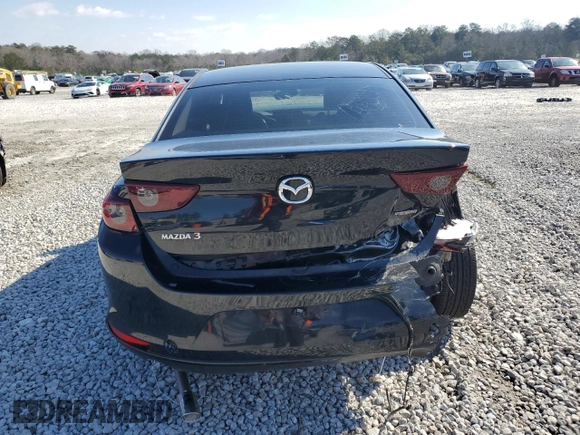 2019 Mazda 3 w/Select Pkg with VIN JM1BPACL7K1106829, listed as a Copart auction lot 45808065 with 57,600 mi miles and Salvage Title. Bid and sale history available at carsss.com. Image 6.