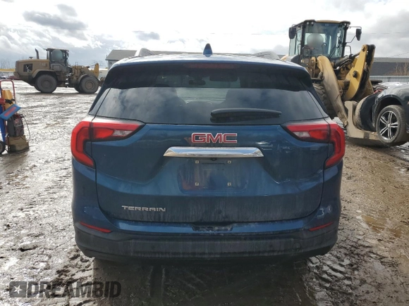 2021 GMC Terrain SLE with VIN 3GKALMEV9ML364356, listed as a Copart auction lot 47808015 with 81,532 mi miles and Non repairable. Bid and sale history available at DreamBid. Image 6.