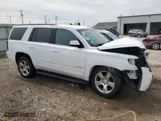 2017 Chevrolet Tahoe LS with VIN 1GNSKAKC0HR259943, listed as a Copart auction lot 49803075 with 43,832 mi miles and Salvage Title. Bid and sale history available at carsss.com. Image 4.