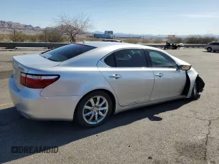 2008 Lexus LS 460 L with VIN JTHGL46F585029290, listed as a Copart auction lot 48485505 with Not provided miles and Salvage title. Bid and sale history available at DreamBid. Image 3.
