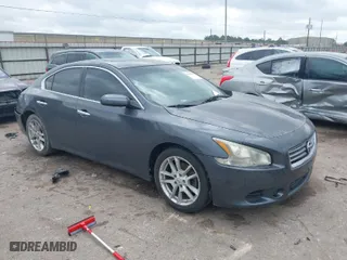 2012 Nissan Maxima 3.5 S with VIN 1N4AA5AP9CC823593, listed as a IAAI auction lot 41487854 with 145,124 mi miles. Bid and sale history available at carsss.com. Image 1.
