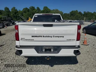 2020 Chevrolet Silverado 1500 Custom with VIN 1GCRWBEK6LZ223445, listed as a Copart auction lot 59949534 with 86,353 mi miles and Salvage Title. Bid and sale history available at carsss.com. Image 6.