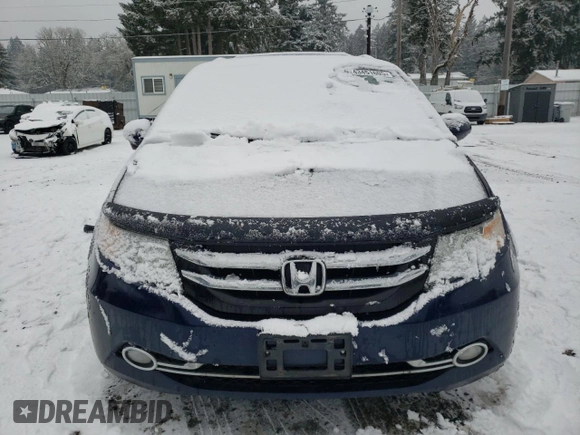 2017 Honda Odyssey SE with VIN 5FNRL5H37HB022052, listed as a Copart auction lot 43451605 with 90,922 mi miles and Salvage Title. Bid and sale history available at carsss.com. Image 5.