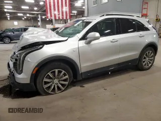 2019 Cadillac XT4 AWD Sport with VIN 1GYFZFR45KF185536, listed as a Copart auction lot 80544914 with 46,496 mi miles and Salvage Title. Bid and sale history available at DreamBid. Image 1.