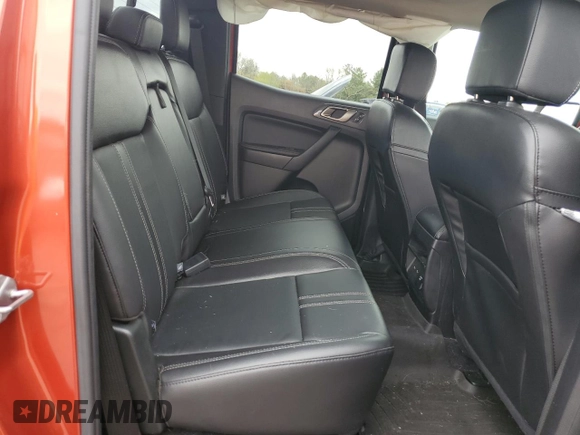2022 Ford Ranger XL with VIN 1FTER4FH0NLD43915, listed as a Copart auction lot 51704935 with 38,176 mi miles and Salvage Title. Bid and sale history available at DreamBid. Image 10.