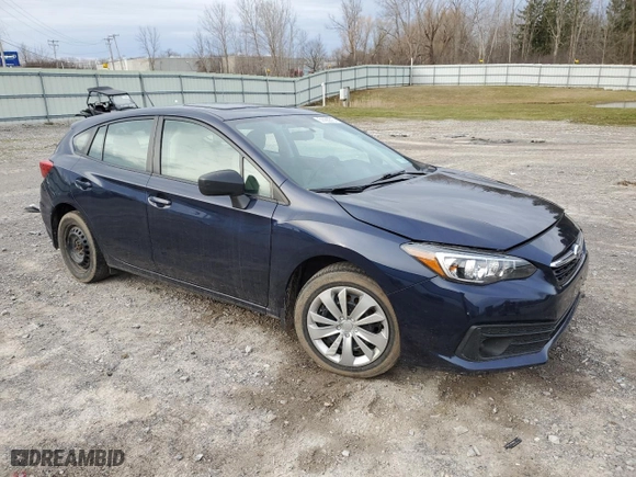 2021 Subaru Impreza with VIN 4S3GTAB69M3714324, listed as a Copart auction lot 51435315 with 40,805 mi miles and Salvage Title. Bid and sale history available at carsss.com. Image 4.