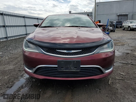 2016 Chrysler 200 Limited with VIN 1C3CCCAB1GN116122, listed as a Copart auction lot 53205985 with 106,630 mi miles and Salvage Title. Bid and sale history available at DreamBid. Image 5.