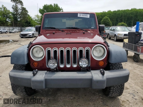 2009 Jeep Wrangler X с VIN 1J4FA24129L749314, выставлен на аукционе Copart как лот 58160995 с пробегом 93 603 миль миль и Списание • Salvage title. История ставок и продаж доступна на DreamBid. Изображение 5.
