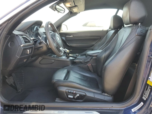 2016 BMW 2 Series 228i with VIN WBA1K9C52GV322739, listed as a Copart auction lot 73714944 with 132,853 mi miles and Salvage Title. Bid and sale history available at carsss.com. Image 7.