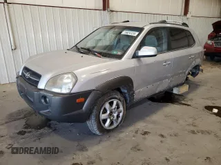 2005 Hyundai Tucson GLS with VIN KM8JN12D45U130595, listed as a Copart auction lot 79824124 with 209,287 mi miles and Salvage Title. Bid and sale history available at carsss.com. Image 1.