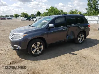2012 Toyota Highlander Limited with VIN 5TDDK3EH3CS117200, listed as a Copart auction lot 57280915 with 231,239 mi miles and Salvage title. Bid and sale history available at DreamBid. Image 1.