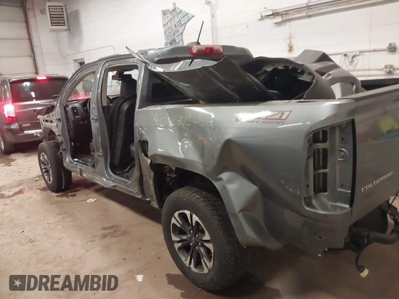 2022 Chevrolet Colorado 4WD Z71 with VIN 1GCGTDEN6N1169037, listed as a IAAI auction lot 40987020 with 25,189 mi miles and . Bid and sale history available at DreamBid. Image 3.