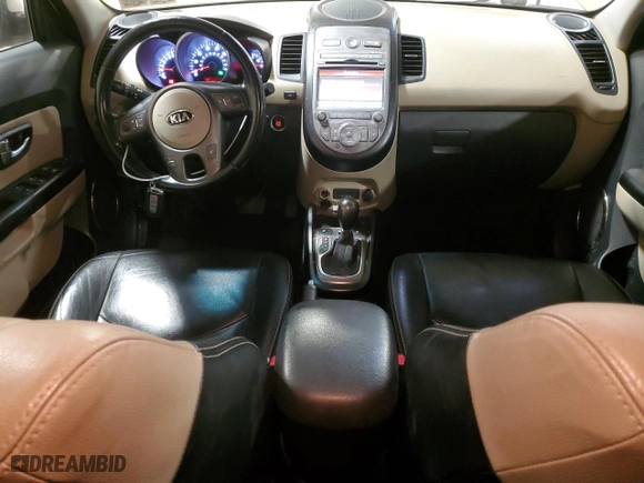 2013 Kia Soul + with VIN KNDJT2A68D7776027, listed as a Copart auction lot 44798915 with 140,756 mi miles and Salvage Title. Bid and sale history available at carsss.com. Image 8.