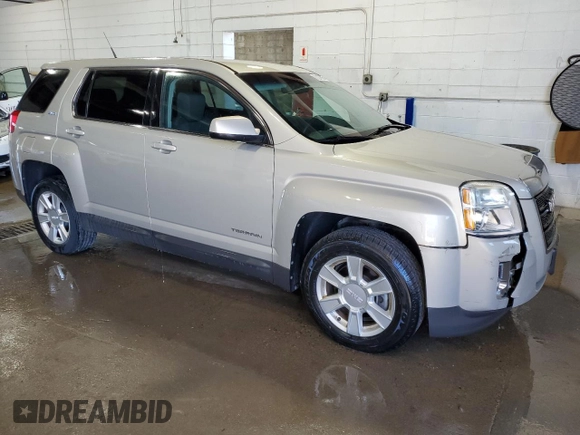 2011 GMC Terrain SLE-1 with VIN 2CTALMEC8B6473617, listed as a Copart auction lot 63227595 with 134,963 mi miles and Clean title. Bid and sale history available at DreamBid. Image 4.