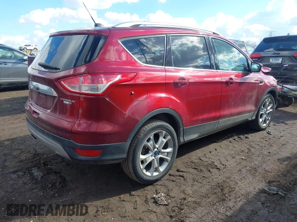 2015 Ford Escape Titanium with VIN 1FMCU9J91FUA97855, listed as a IAAI auction lot 41689650 with 125,487 mi miles. Bid and sale history available at carsss.com. Image 4.