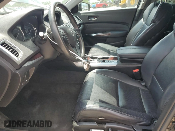 2015 Acura TLX Technology with VIN 19UUB3F53FA004578, listed as a Copart auction lot 62576695 with 196,210 mi miles and Clean title. Bid and sale history available at DreamBid. Image 7.
