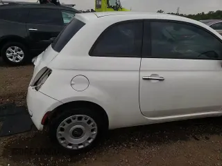 2015 FIAT 500 Pop with VIN 3C3CFFAR7FT569875, listed as a Copart auction lot 58040645 with 94,984 mi miles and Salvage title. Bid and sale history available at DreamBid. Image 14.