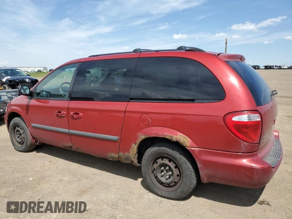 2007 Dodge Grand Caravan SE with VIN 1D4GP24R17B233725, listed as a Copart auction lot 58557245 with 306,473 mi miles and Salvage title. Bid and sale history available at DreamBid. Image 2.