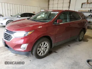 2019 Chevrolet Equinox LT z VIN 2GNAXKEV3K6293698, wystawiony jako Copart lot #55694565 z przebiegiem 182 427 mil mil oraz Szkoda całkowita • Salvage title. Historia ofert i sprzedaży dostępna na DreamBid. Obrazek 1.