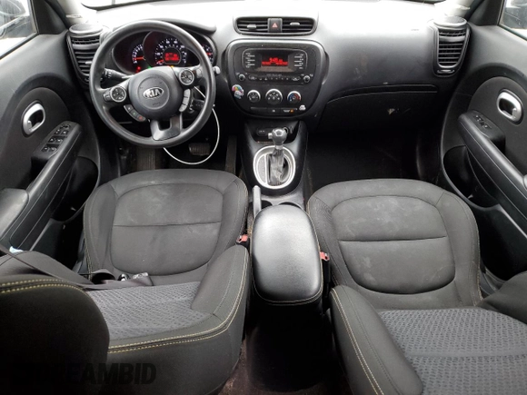 2015 Kia Soul + with VIN KNDJP3A54F7149054, listed as a Copart auction lot 45642695 with 118,565 mi miles and Salvage Title. Bid and sale history available at carsss.com. Image 8.
