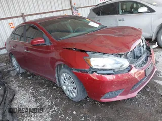 2016 Nissan Sentra S with VIN 3N1AB7AP9GY240508, listed as a IAAI auction lot 41781621 with 127,080 mi miles. Bid and sale history available at carsss.com. Image 1.