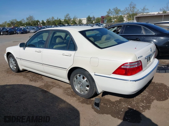 2003 Acura RL w/Navigation System with VIN JH4KA96693C000456, listed as a IAAI auction lot 41993013 with 190,892 mi miles. Bid and sale history available at carsss.com. Image 3.