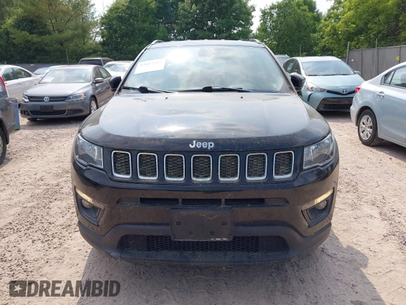 2017 Jeep Compass Latitude with VIN 3C4NJDBBXHT616909, listed as a IAAI auction lot 42457501 with 110,326 mi miles and . Bid and sale history available at DreamBid. Image 12.