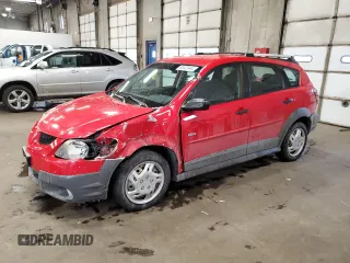 2003 Pontiac Vibe z VIN 5Y2SM64813Z400374, wystawiony jako Copart lot #86122444 z przebiegiem 137 099 mil mil oraz Szkoda całkowita • Salvage title. Historia ofert i sprzedaży dostępna na DreamBid. Obrazek 1.