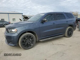 2020 Dodge Durango GT with VIN 1C4RDJDG5LC411860, listed as a Copart auction lot 46081945 with 58,547 mi miles and Salvage title. Bid and sale history available at DreamBid. Image 1.