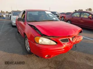 2001 Pontiac Grand Am SE1 with VIN 1G2NF52T91M570800, listed as a IAAI auction lot 41307660 with 180,401 mi miles. Bid and sale history available at carsss.com. Image 1.