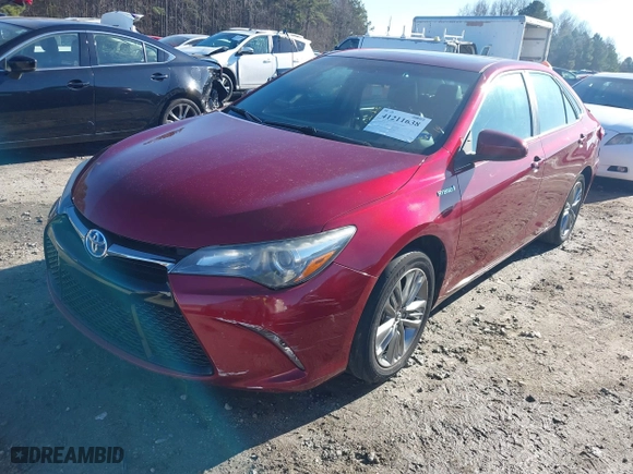 2015 Toyota Camry Hybrid LE with VIN 4T1BD1FK6FU170534, listed as a IAAI auction lot 41211638 with 120,059 mi miles. Bid and sale history available at carsss.com. Image 19.