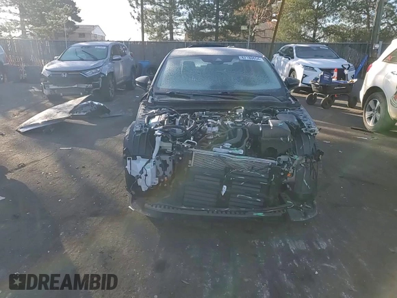 2021 Mazda 3 2.5 Turbo with VIN 3MZBPBAY9MM252687, listed as a Copart auction lot 82180654 with 27,349 mi miles and Salvage Title. Bid and sale history available at DreamBid. Image 10.