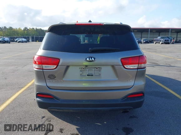 2018 Kia Sorento LX V6 with VIN 5XYPGDA51JG376682, listed as a IAAI auction lot 41914856 with 116,428 mi miles. Bid and sale history available at carsss.com. Image 16.