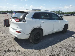 2017 Jeep Cherokee Overland with VIN 1C4PJLJS1HW640840, listed as a Copart auction lot 61449965 with 53,277 mi miles and Salvage title. Bid and sale history available at DreamBid. Image 3.