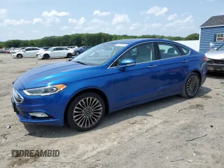 2017 Ford Fusion SE with VIN 3FA6P0T93HR183461, listed as a Copart auction lot 60781245 with 144,859 mi miles and Salvage title. Bid and sale history available at DreamBid. Image 1.