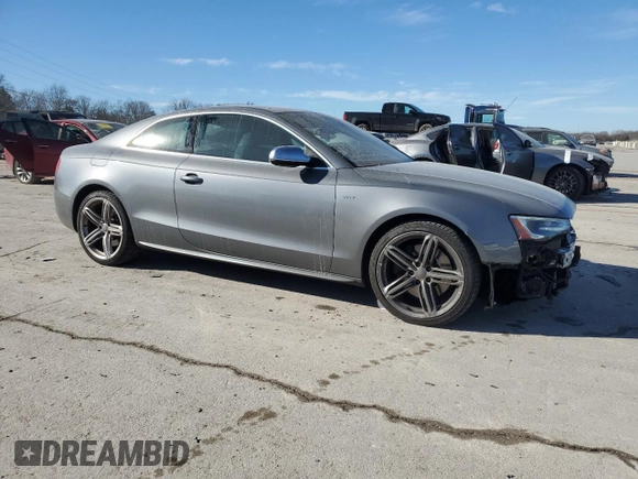 2013 Audi S5 Premium Plus z VIN WAUCGAFR9DA049022, wystawiony jako Copart lot #88992455 z przebiegiem 140 439 mil mil oraz Szkoda całkowita • Salvage title. Historia ofert i sprzedaży dostępna na DreamBid. Obrazek 4.