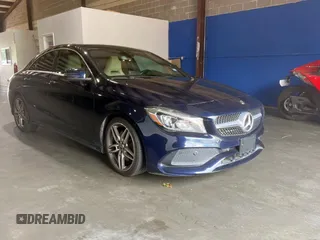 2018 Mercedes-Benz CLA 250 with VIN WDDSJ4EB9JN535216, listed as a Copart auction lot 65008465 with 85,697 mi miles and Clean title. Bid and sale history available at DreamBid. Image 1.