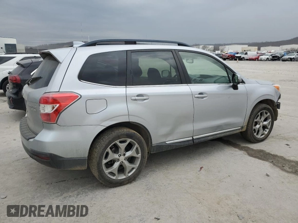 2016 Subaru Forester 2.5i Touring with VIN JF2SJAXCXGH492805, listed as a Copart auction lot 43005745 with 168,105 mi miles and Salvage Title. Bid and sale history available at carsss.com. Image 3.