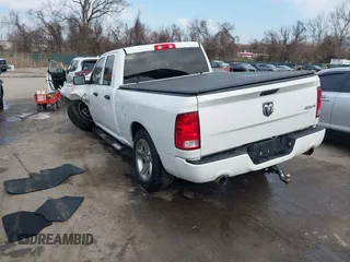 2017 Ram 1500 Express with VIN 1C6RR7FT9HS607948, listed as a IAAI auction lot 41845038 with 130,767 mi miles. Bid and sale history available at carsss.com. Image 3.