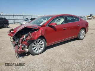 2014 Buick LaCrosse Leather with VIN 1G4GB5GR0EF269321, listed as a Copart auction lot 45849525 with 158,000 mi miles and Salvage Title. Bid and sale history available at carsss.com. Image 1.
