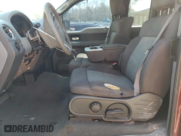 2006 Ford F-150 STX with VIN 1FTRX12W06NB23979, listed as a Copart auction lot 48548625 with 214,777 mi miles and Salvage Title. Bid and sale history available at carsss.com. Image 7.