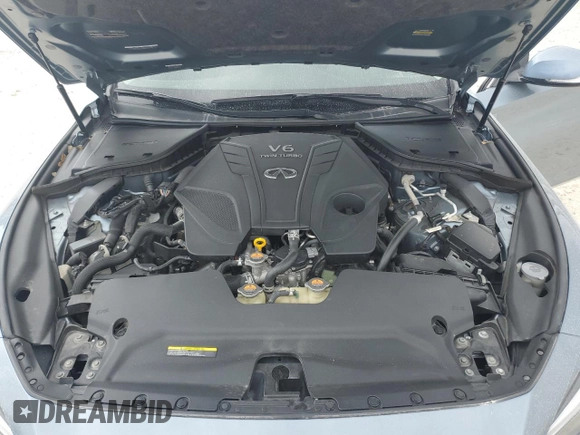2019 Infiniti Q50 3.0t LUXE with VIN JN1EV7AP6KM519371, listed as a Copart auction lot 47088775 with 44,076 mi miles and Salvage Title. Bid and sale history available at carsss.com. Image 11.