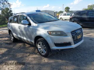2008 Audi Q7 3.6L with VIN WA1AY74L98D037413, listed as a IAAI auction lot 41508182 with 191,771 mi miles. Bid and sale history available at carsss.com. Image 1.