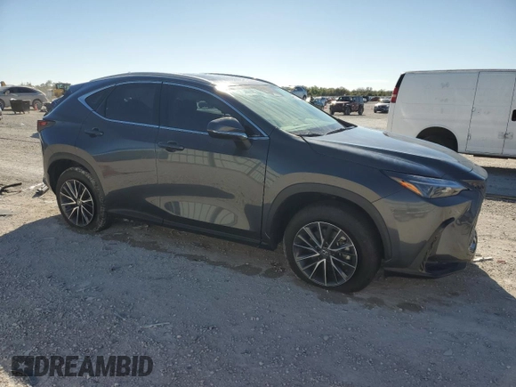 2025 Lexus NX with VIN 2T2ADCAZ7SC023643, listed as a Copart auction lot 47786945 with 2,759 mi miles and Salvage Title. Bid and sale history available at carsss.com. Image 4.