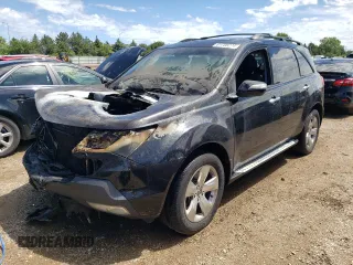 2009 Acura MDX Sport/Pwr Tail Gate with VIN 2HNYD28789H517246, listed as a Copart auction lot 61708274 with 0 mi miles and Salvage Title. Bid and sale history available at carsss.com. Image 1.