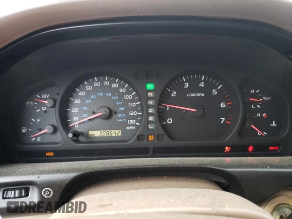 1999 Toyota Land Cruiser with VIN JT3HT05J4X0031312, listed as a Copart auction lot 78516674 with 308,642 mi miles and Salvage Title. Bid and sale history available at carsss.com. Image 9.